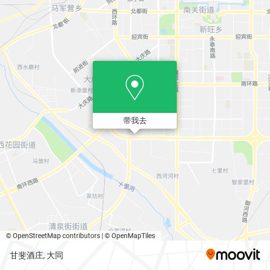 甘斐酒庄地图