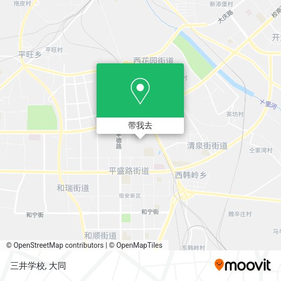 三井学校地图