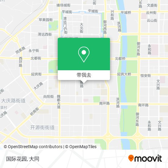 国际花园地图