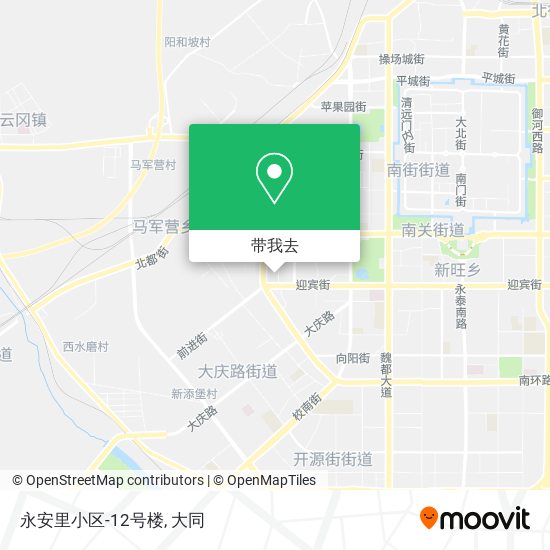 永安里小区-12号楼地图