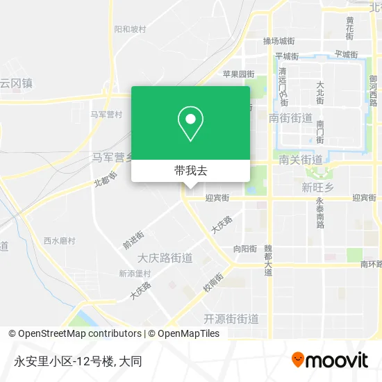 永安里小区-12号楼地图