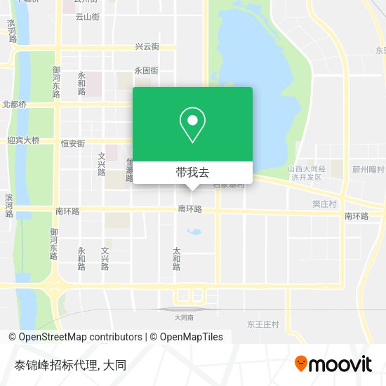 泰锦峰招标代理地图