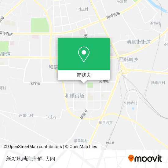 新发地渤海海鲜地图