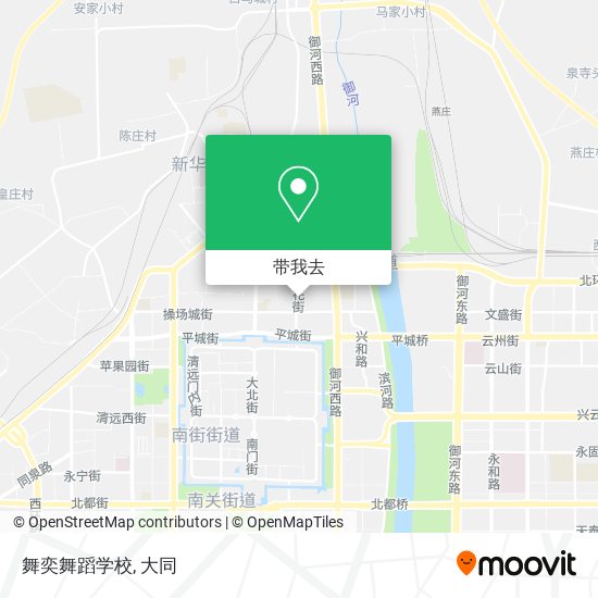 舞奕舞蹈学校地图