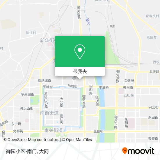 御园小区-南门地图
