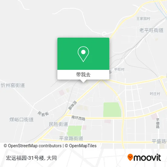 宏远福园-31号楼地图