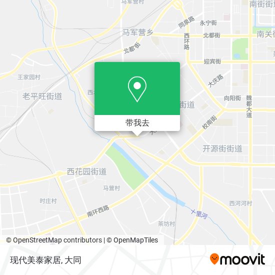 现代美泰家居地图