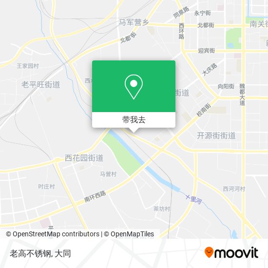 老高不锈钢地图