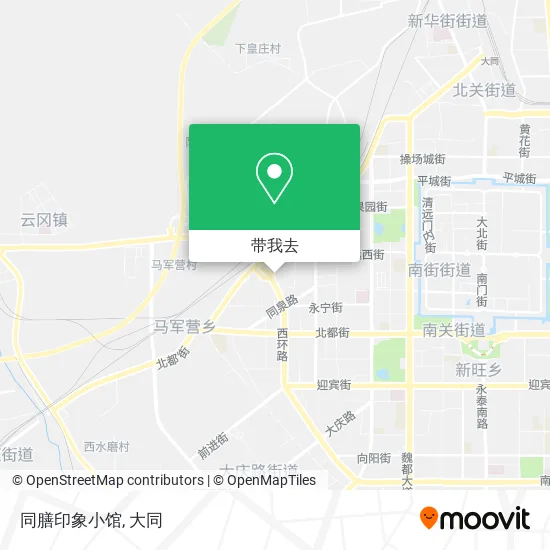 同膳印象小馆地图