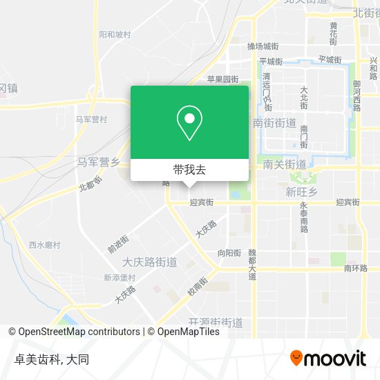 卓美齿科地图