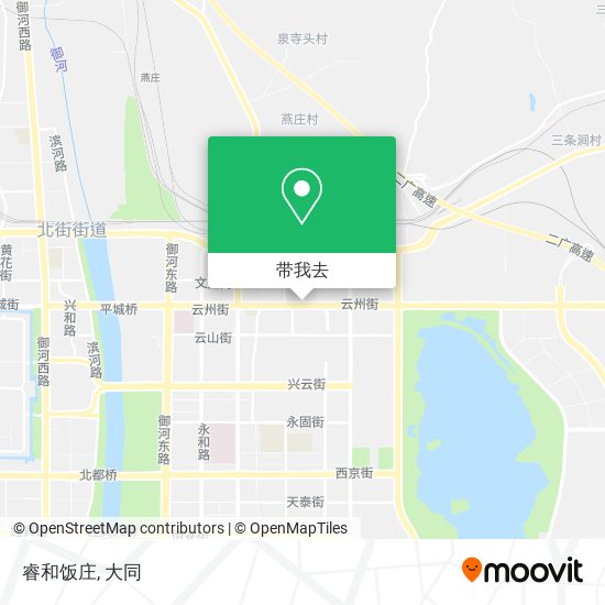 睿和饭庄地图
