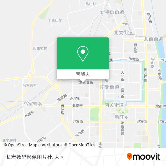 长宏数码影像图片社地图