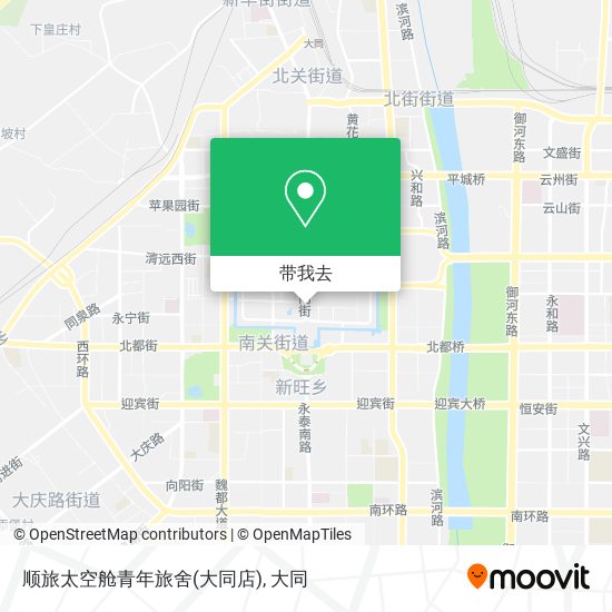 顺旅太空舱青年旅舍(大同店)地图