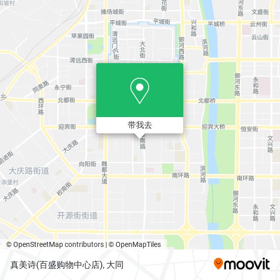 真美诗(百盛购物中心店)地图