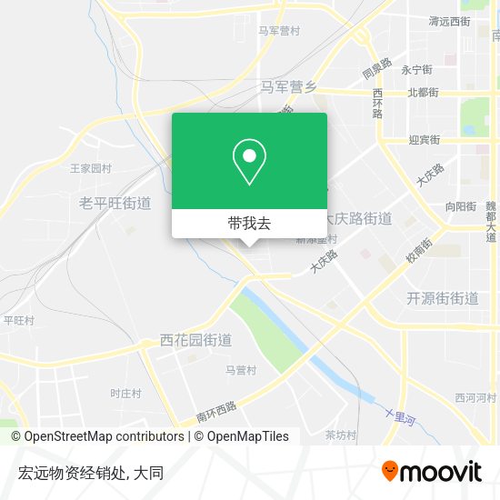 宏远物资经销处地图