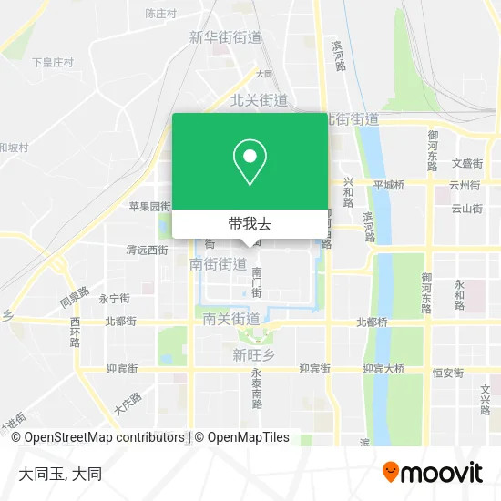 大同玉地图