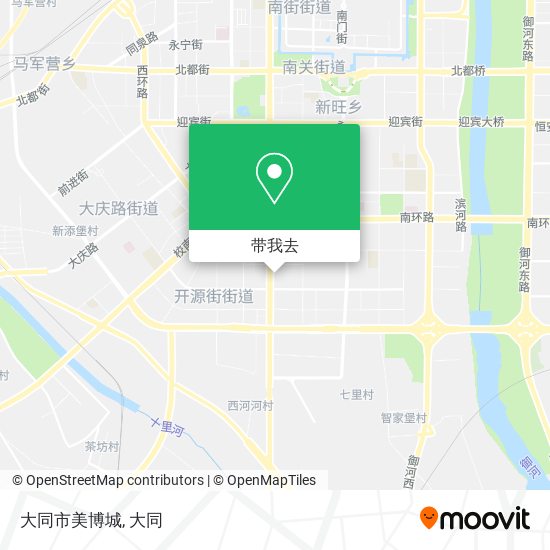 大同市美博城地图