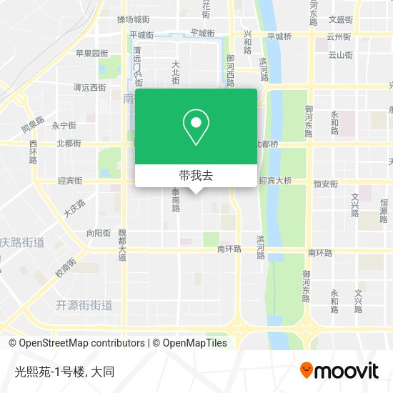 光熙苑-1号楼地图
