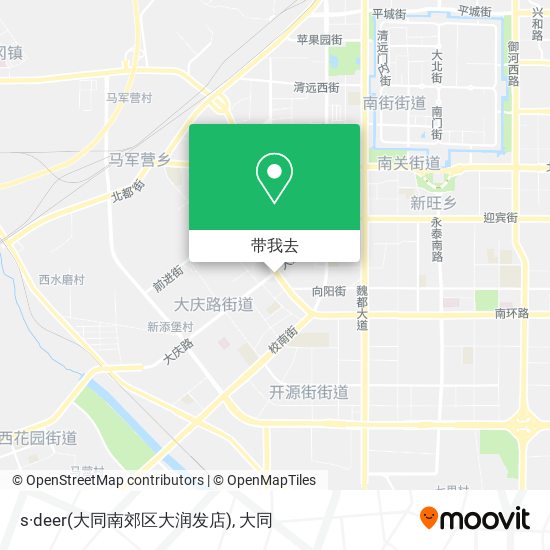 s·deer(大同南郊区大润发店)地图