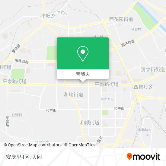 安庆里-I区地图