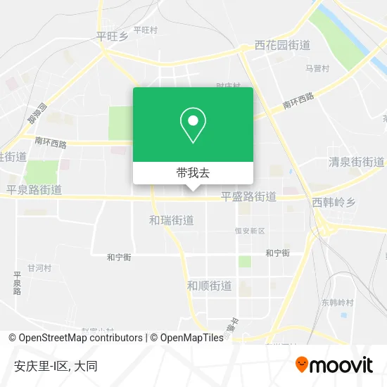安庆里-I区地图