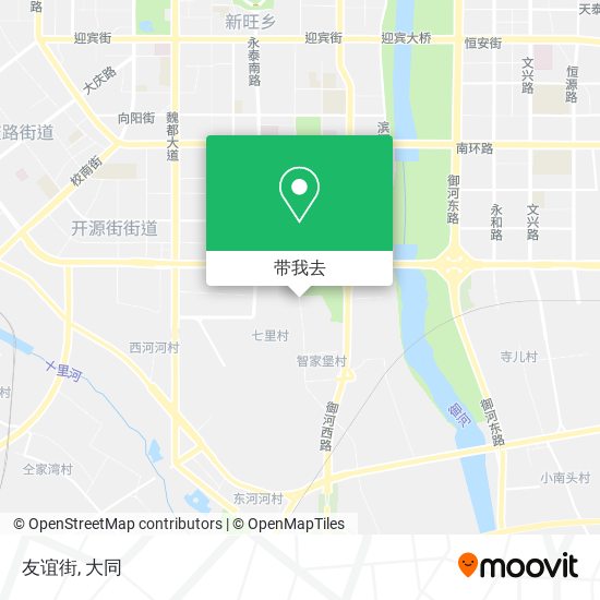 友谊街地图