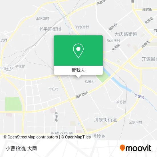 小曹粮油地图