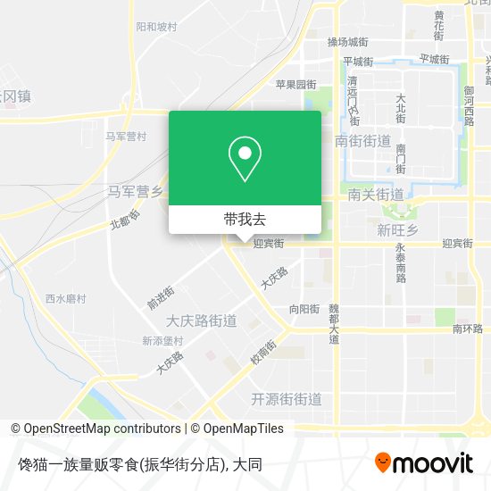 馋猫一族量贩零食(振华街分店)地图