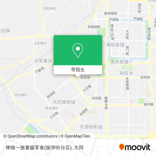 馋猫一族量贩零食(振华街分店)地图
