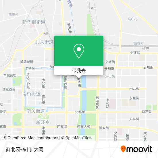 御北园-东门地图