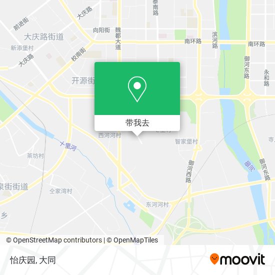 怡庆园地图