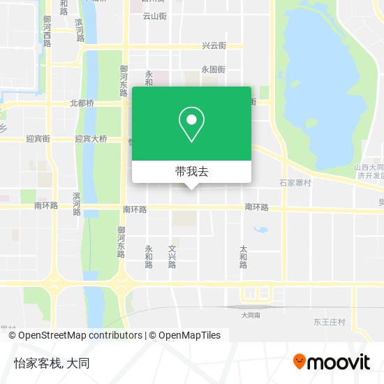 怡家客栈地图