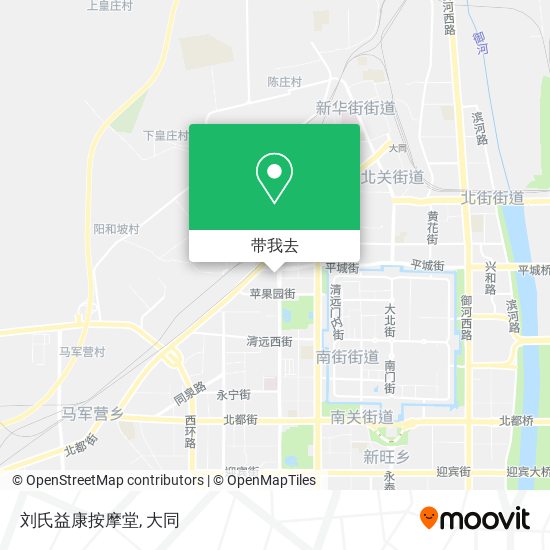 刘氏益康按摩堂地图