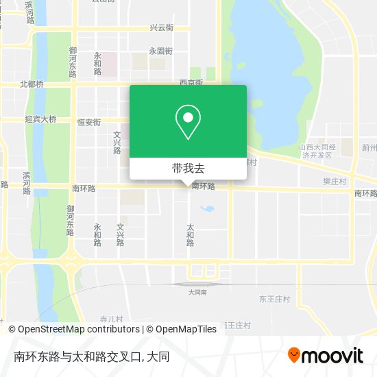 南环东路与太和路交叉口地图