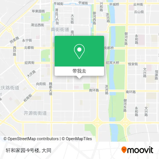 轩和家园-9号楼地图