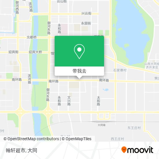 翰轩超市地图