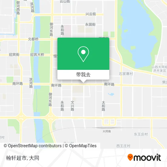 翰轩超市地图