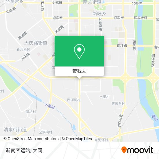 新南客运站地图