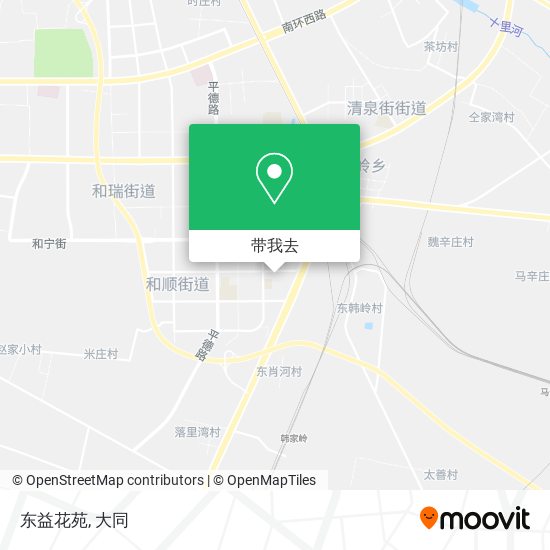 东益花苑地图