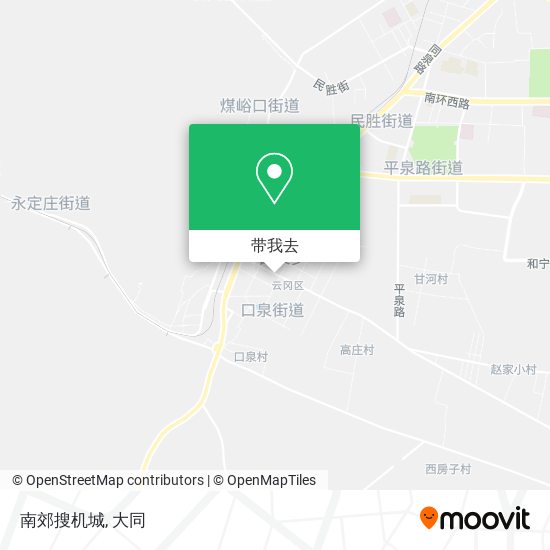 南郊搜机城地图