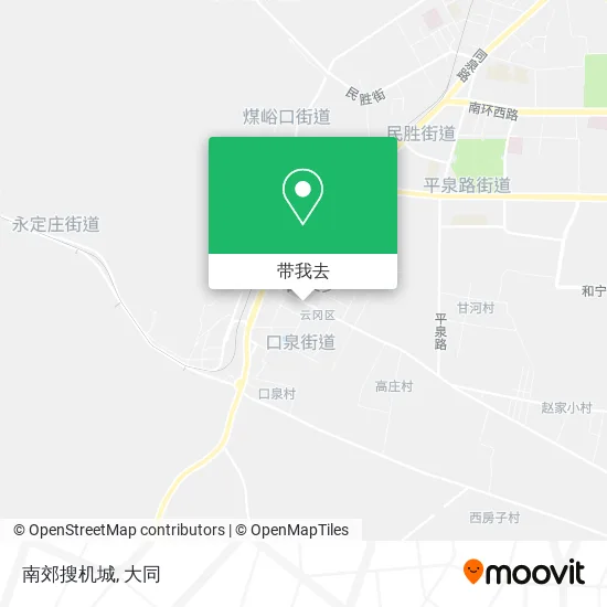 南郊搜机城地图