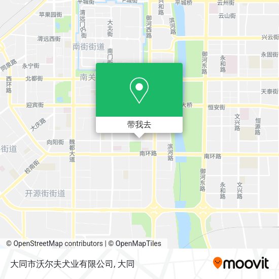 大同市沃尔夫犬业有限公司地图