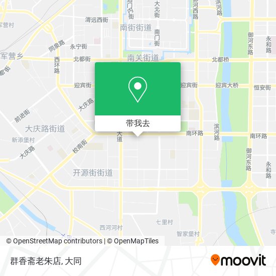 群香斋老朱店地图