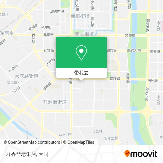 群香斋老朱店地图