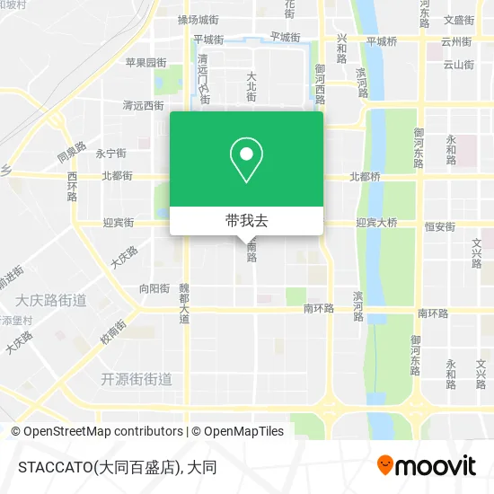 STACCATO(大同百盛店)地图