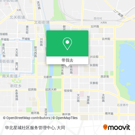 华北星城社区服务管理中心地图