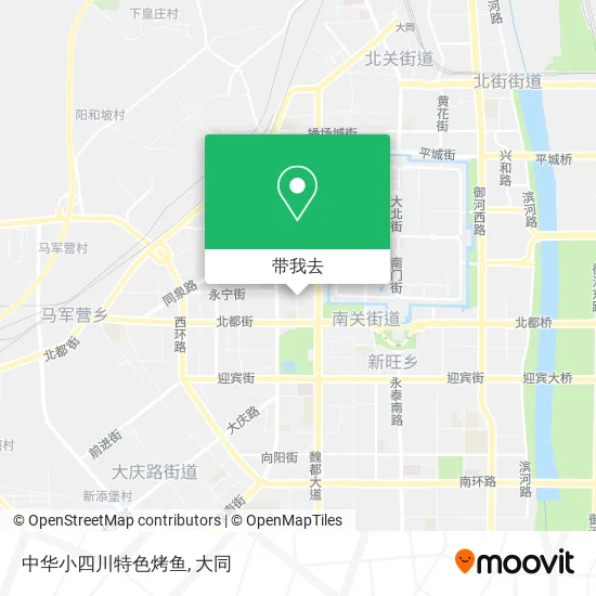 中华小四川特色烤鱼地图