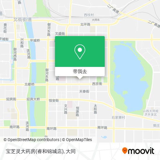 宝芝灵大药房(睿和锦城店)地图
