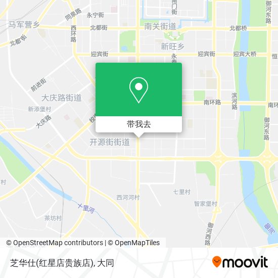 芝华仕(红星店贵族店)地图