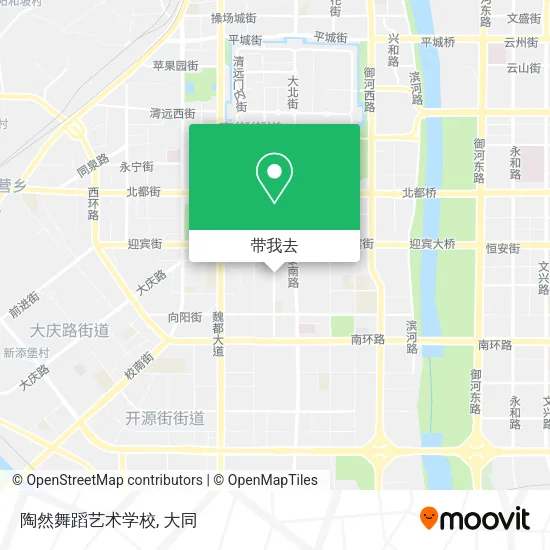 陶然舞蹈艺术学校地图